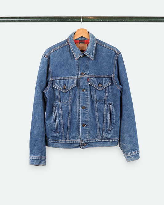 Vintage Levi's Type 3 Flannel Lined Trucker
