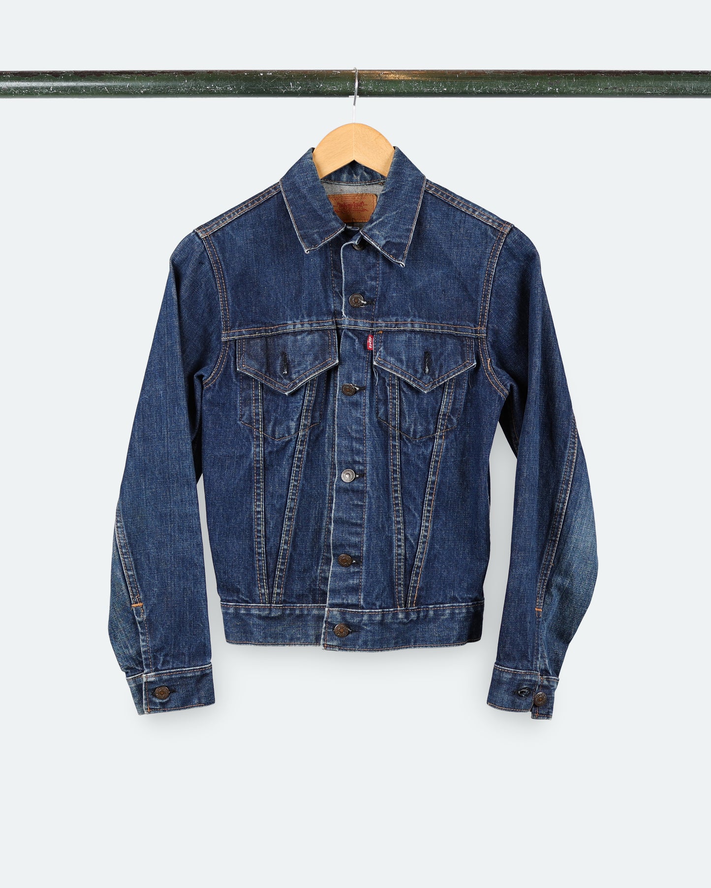 Vintage Levi's Big E Trucker Jacket Dark Denim