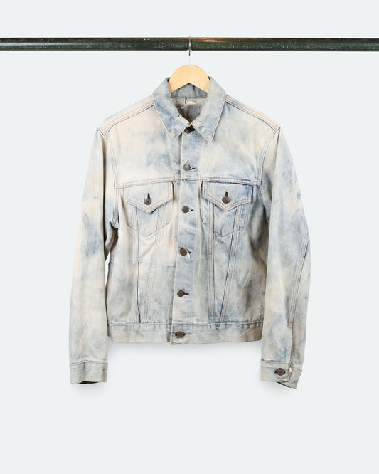 Vintage Big E Levi's Type 3 *Bleached Denim Jacket