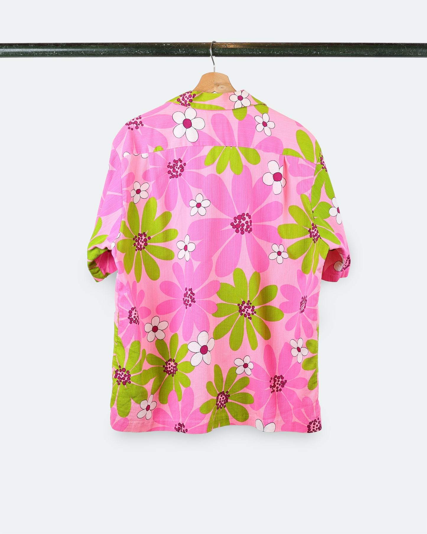 Vintage Pomare Tahiti Pink Shirt