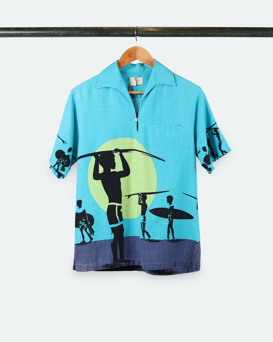 50s Maluna Hawaii Surf Scene