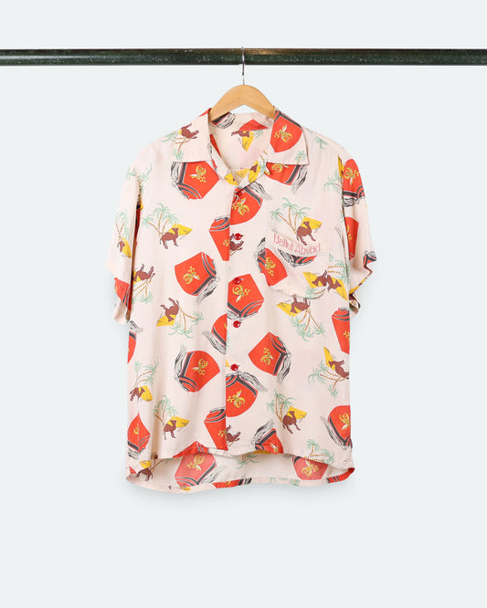 50s Ballut Abyad Silk Shirt