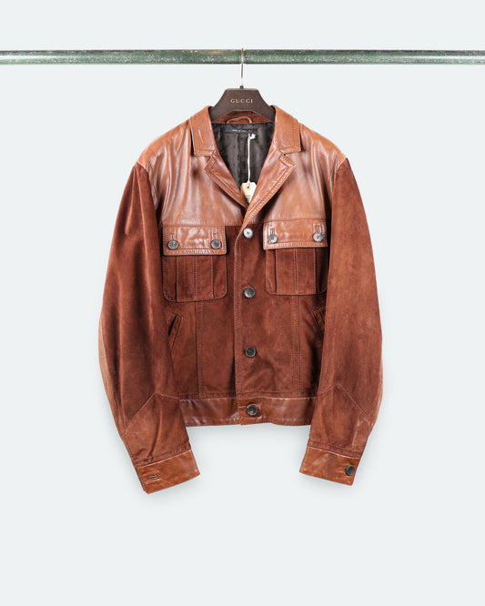 Vintage Gucci Leather Jacket