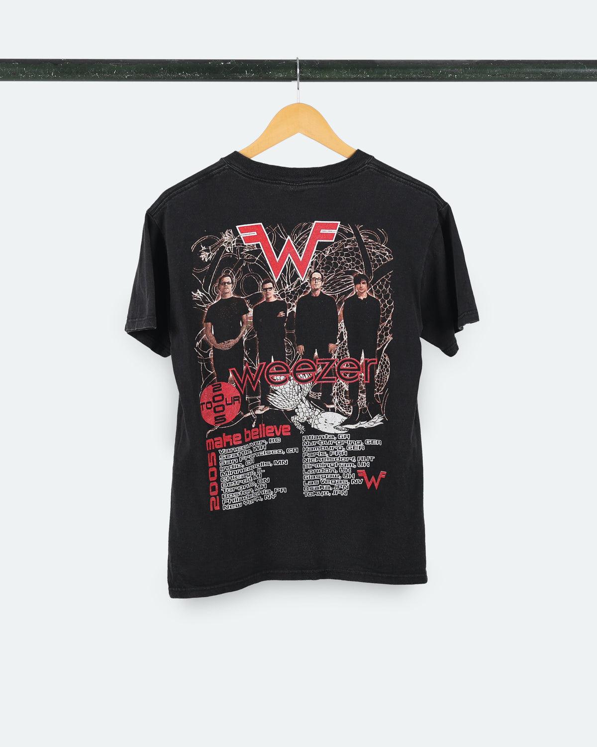 2005 Weezer 'Make Believe' Tour Tee