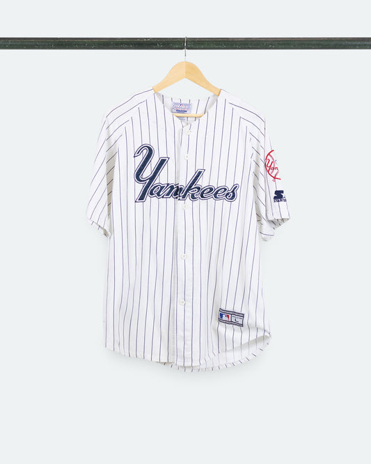 90s Yankees Striped Jersey