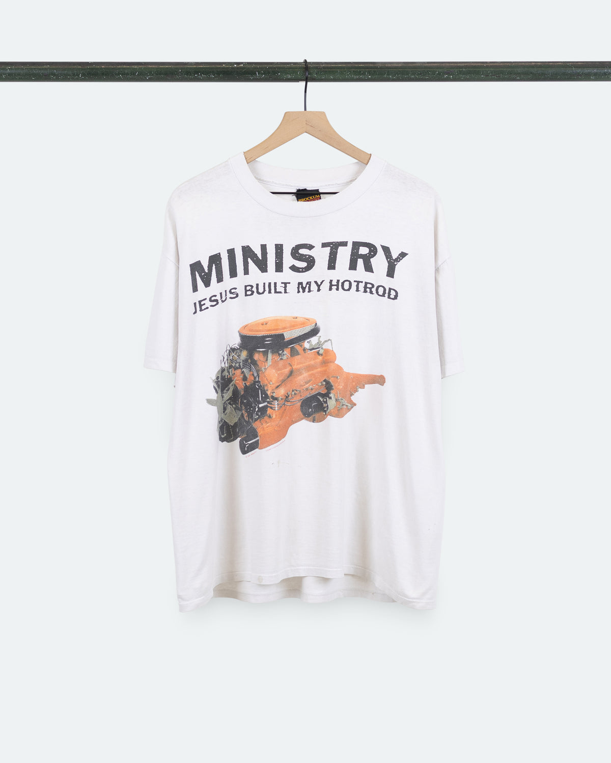 1991 Ministry "Jesus Built My Hotrod" Tee