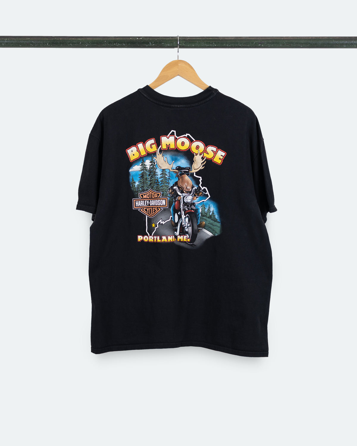 2002 Harley Big Moose Tee
