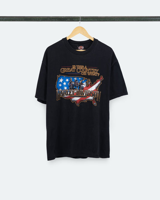 1996 Harley "Great Country" Tee