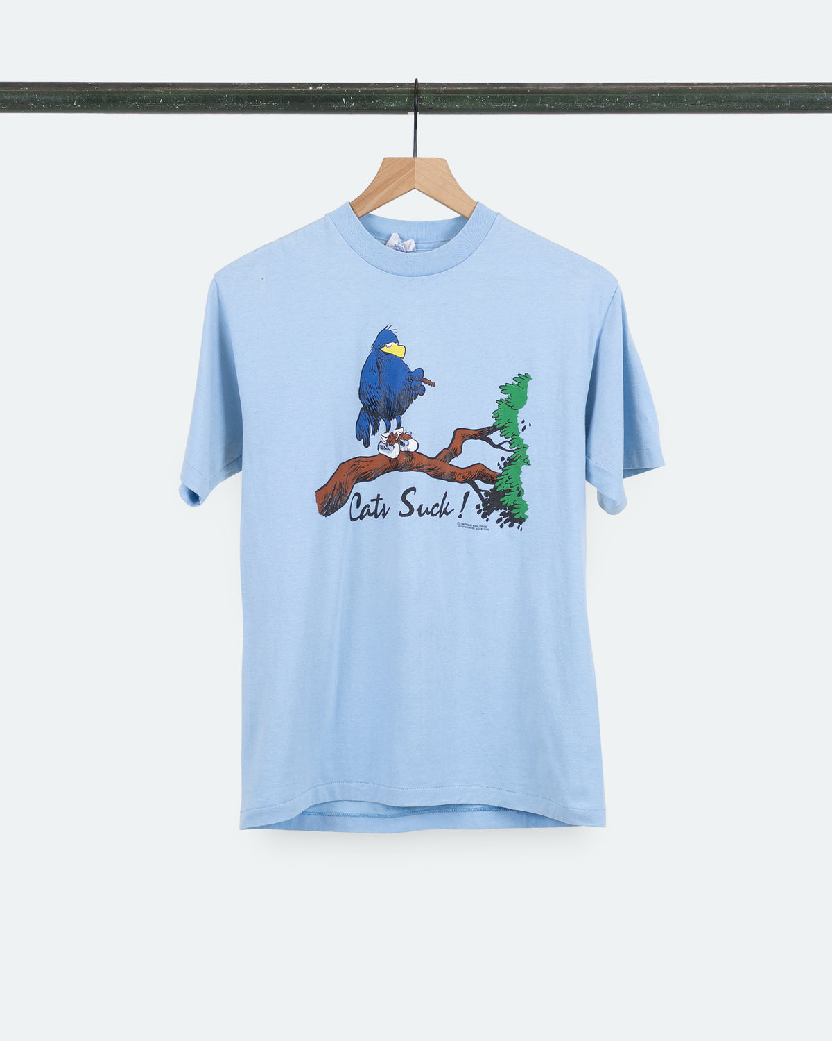 1986 "Cats Suck!" Tee