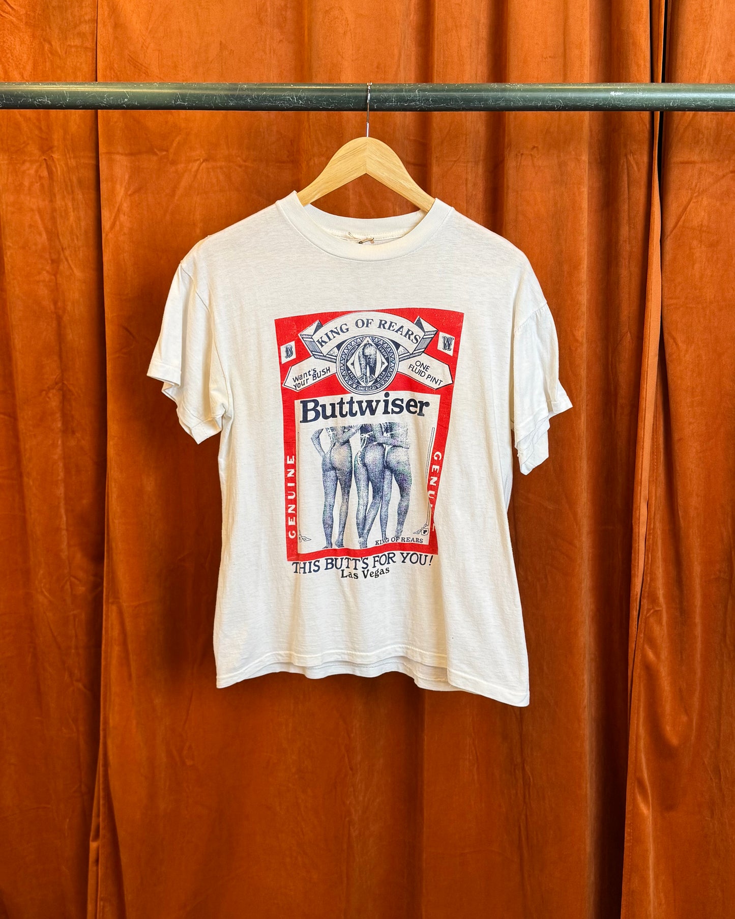 80s Buttweiser 'King of Rears' Tee