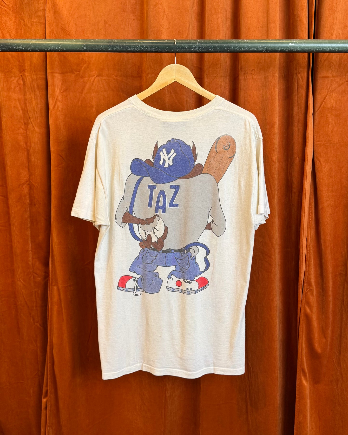 1994 Taz Yankees Double Sided Tee