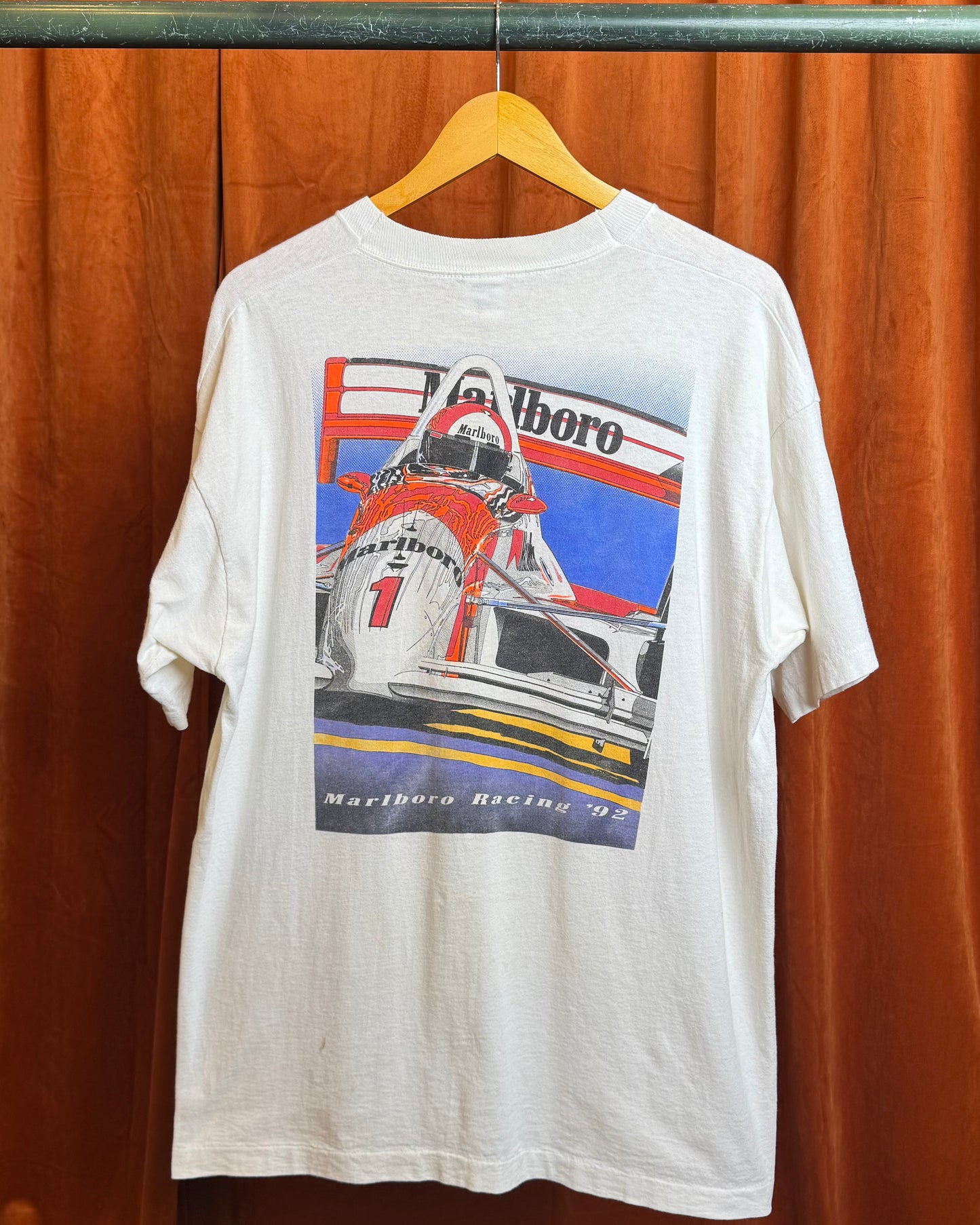 1992 Marlboro Racing Pocket Tee
