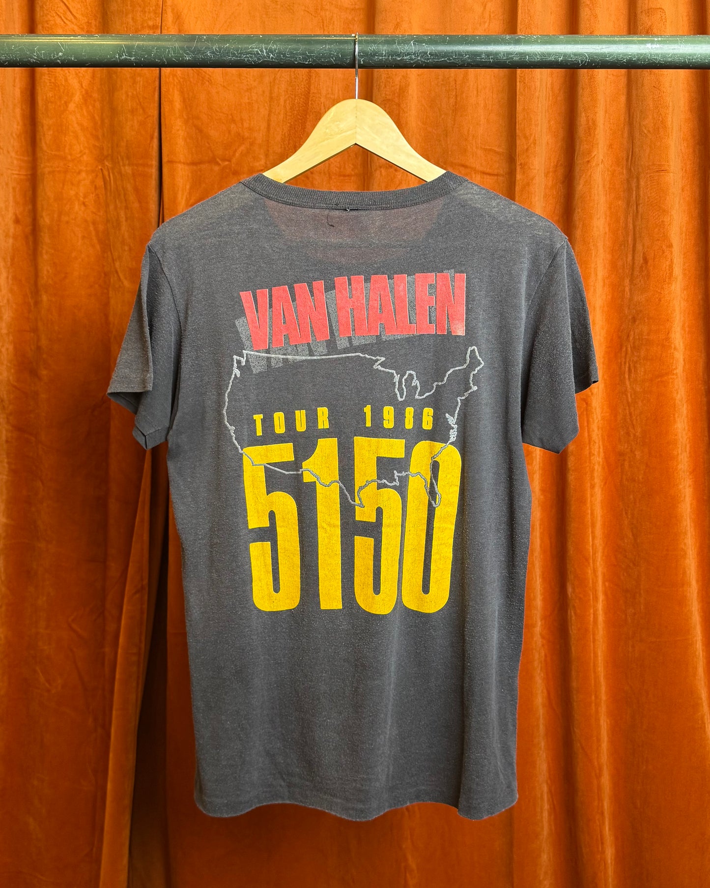 1986 Van Halen 5150 Tour Tee