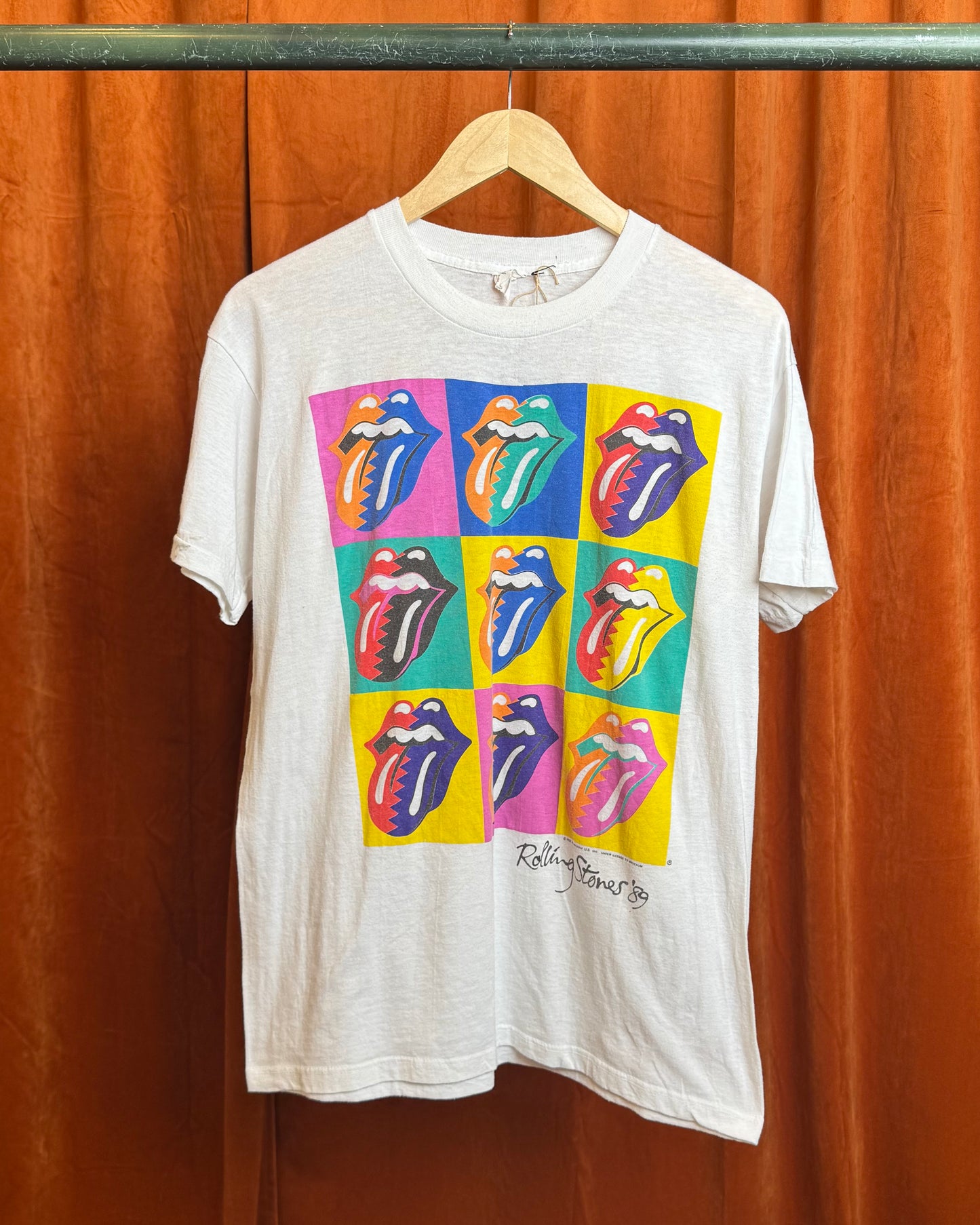 1989 Rolling Stones North American Tour Tee