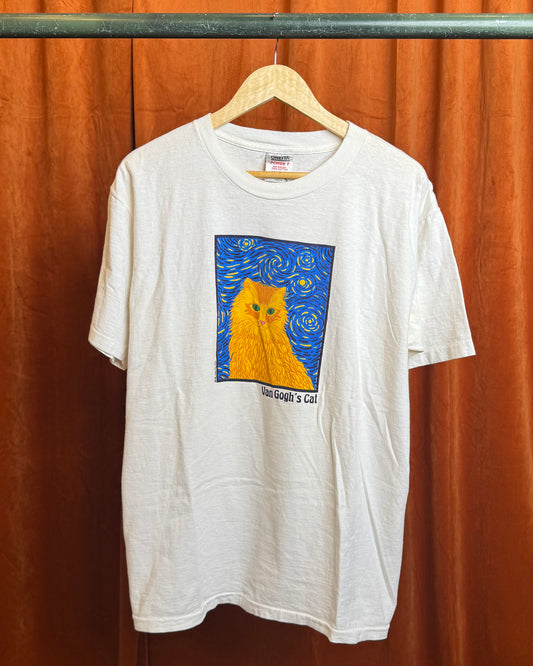 1990 Van Gogh's Cat Tee