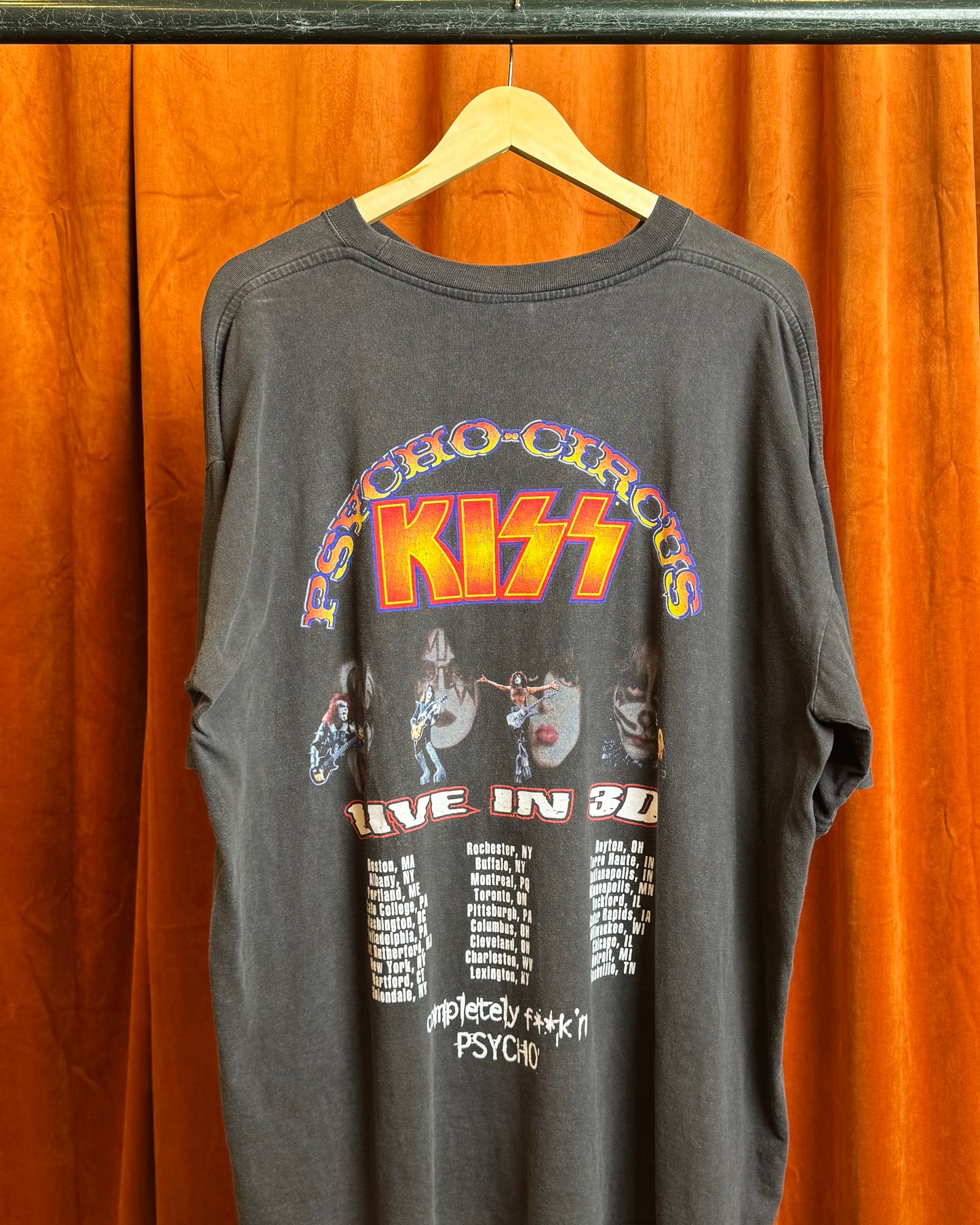 1998 KISS Psycho Circus Tour Tee