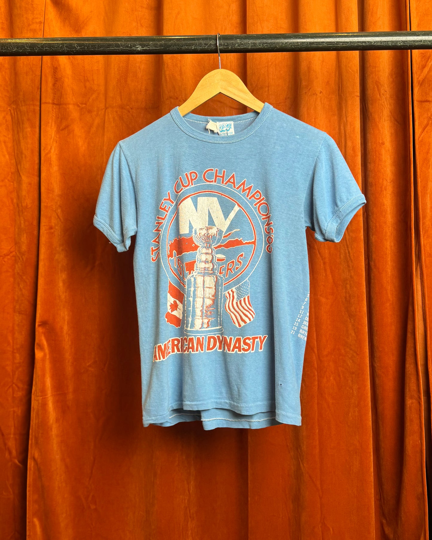 1983 Islanders Stanley Cup Champs Tee