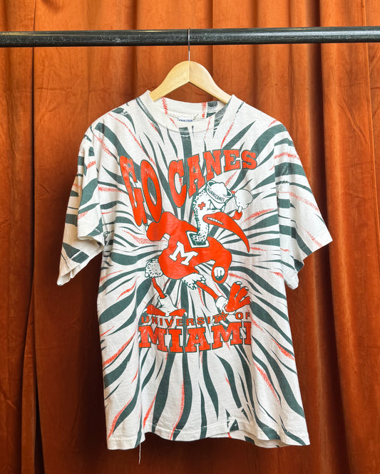 90s University of Miami AOP Tee