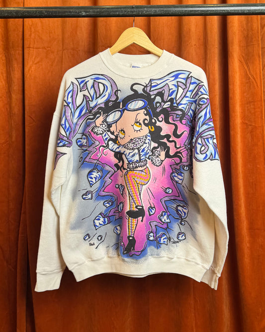 90s Betty Boop Airbrush Crewneck