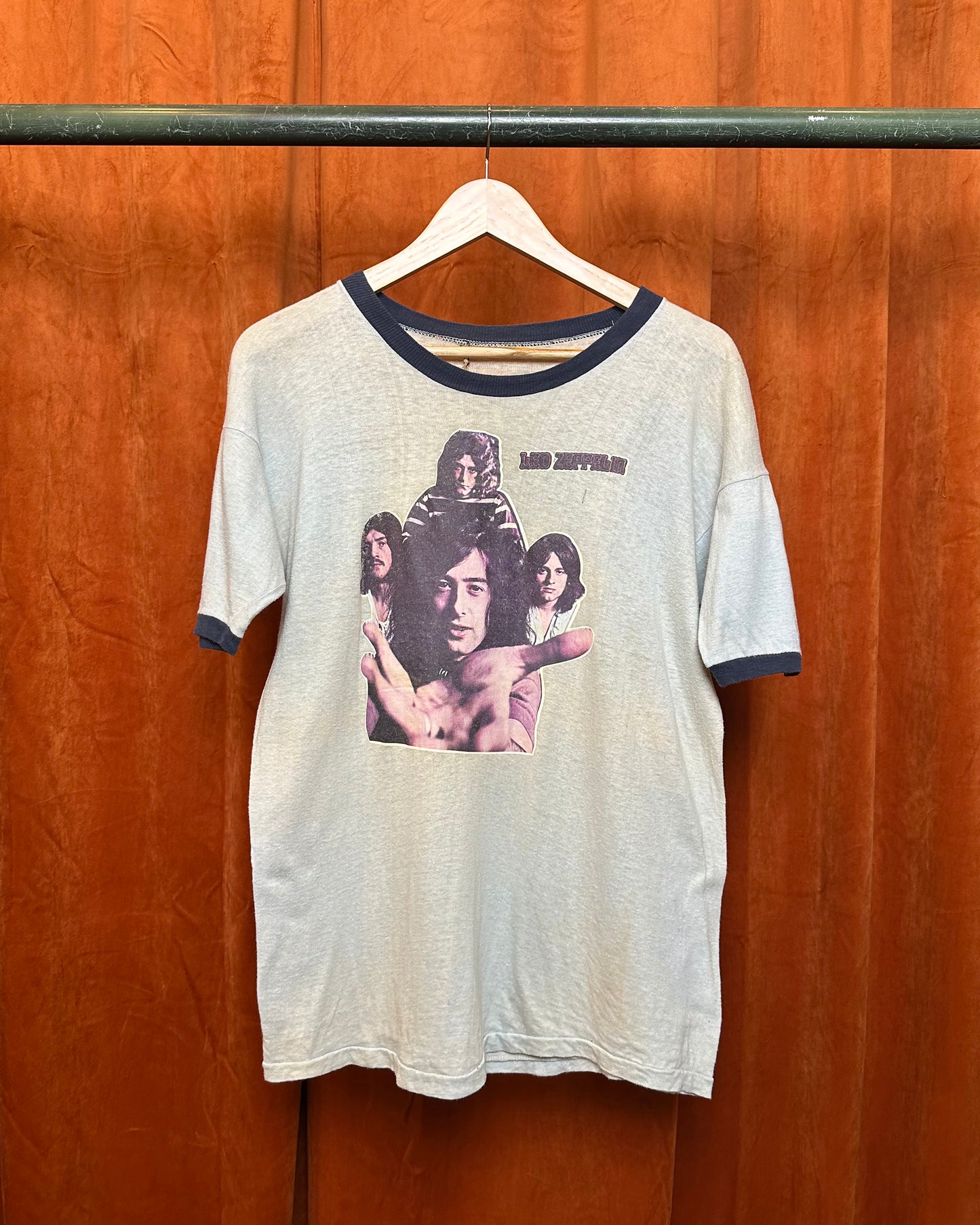 70s Led Zeppelin Ringer Tee