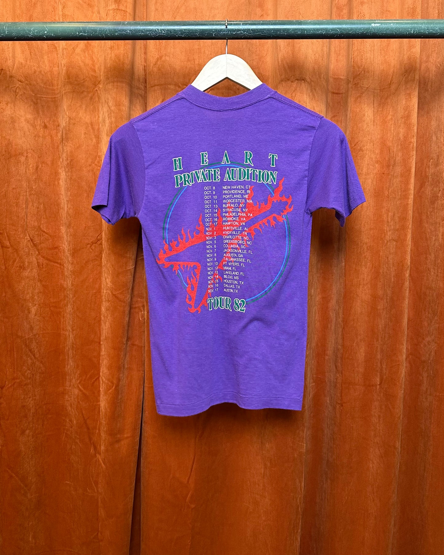 1982 Heart Tour Tee