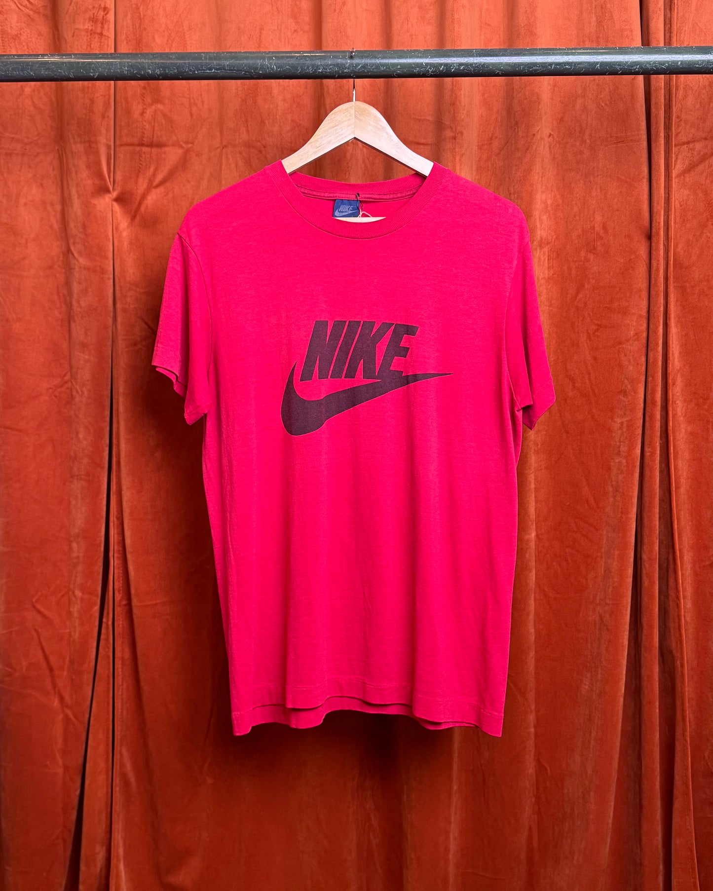 80s Nike Red With Black Logo