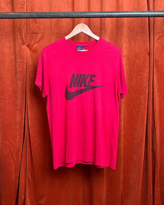 80s Nike Red With Black Logo