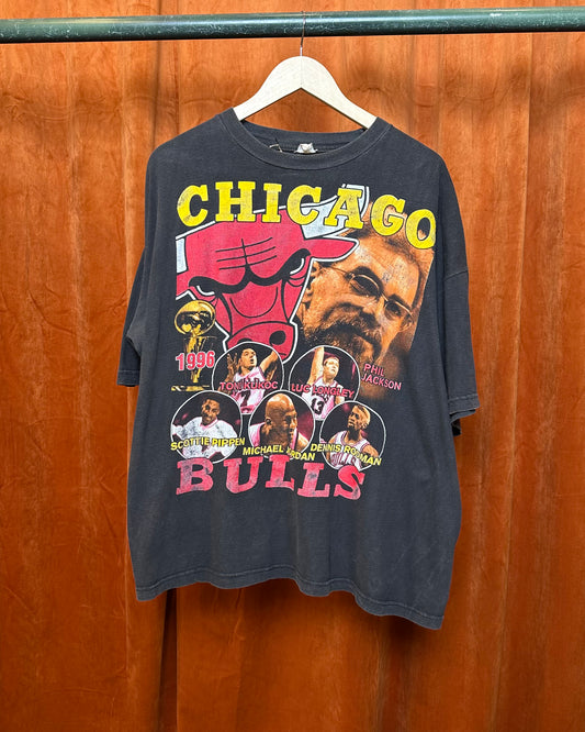 1996 Chicago Bulls Rap Tee