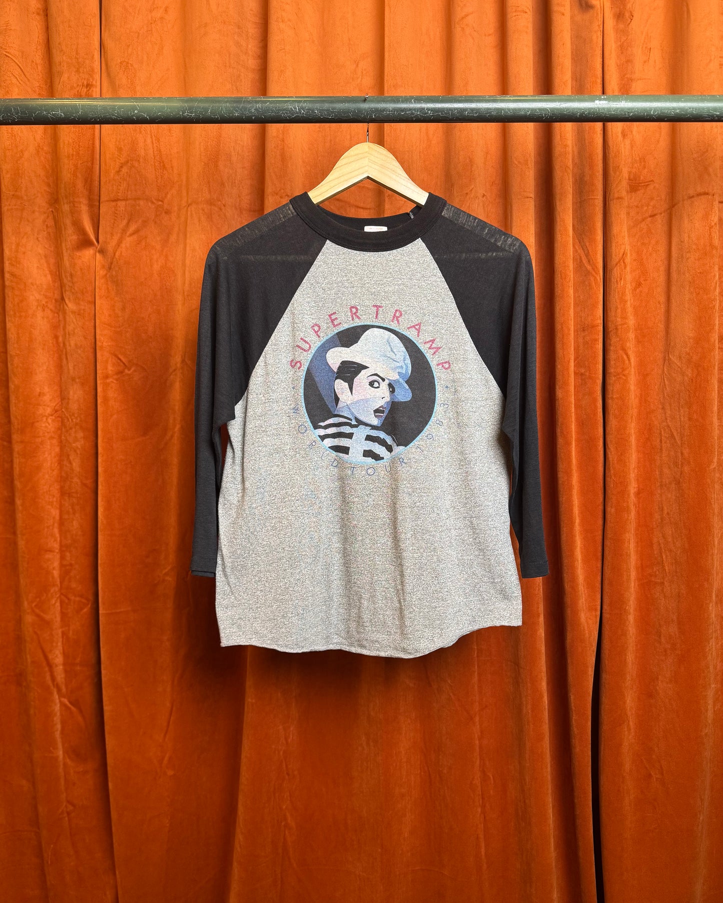 1983 Supertramp Tour Raglan