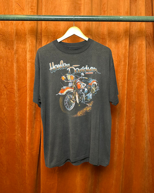 3D Emblem Harley Davidson Tee
