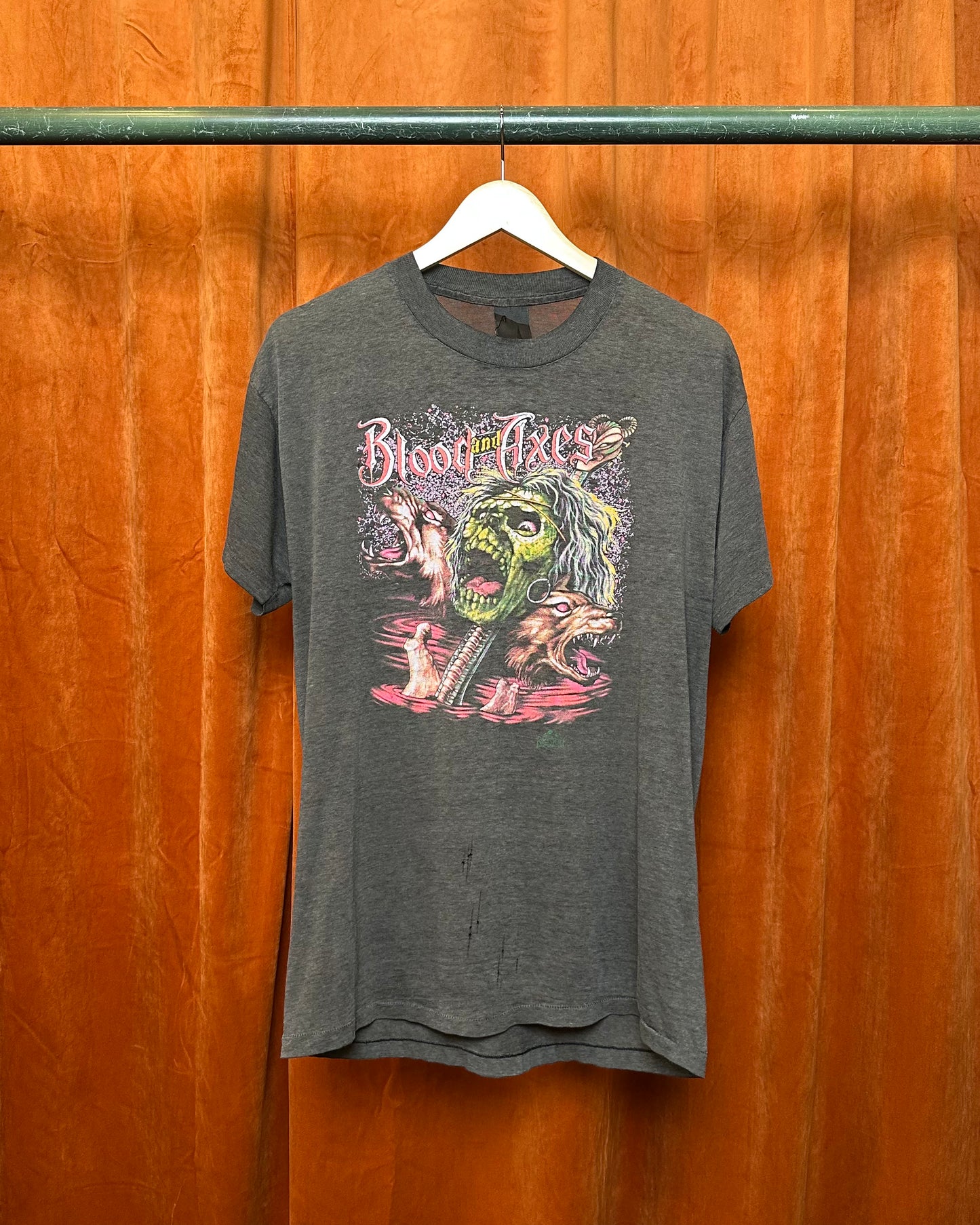 3D Emblem Blood and Axes Tee