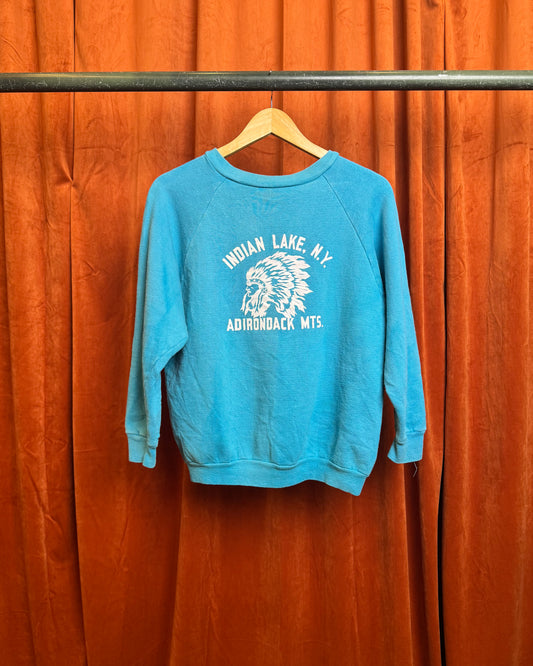 80s Indian Lake New York Crewneck
