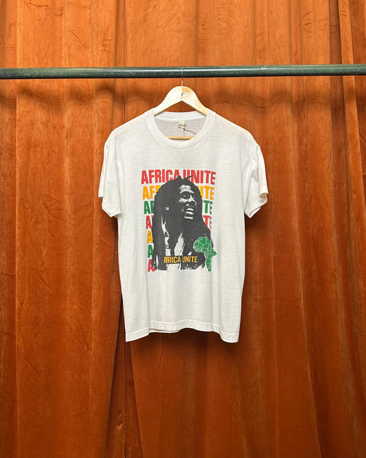 80s Bob Marley 'Africa Unite' Tee
