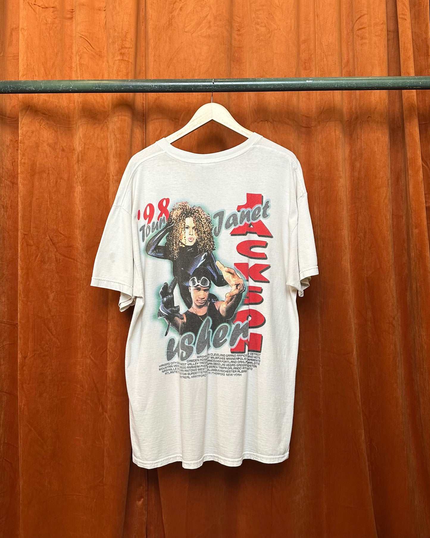 1998 Janet Jackson w/ Usher Tee