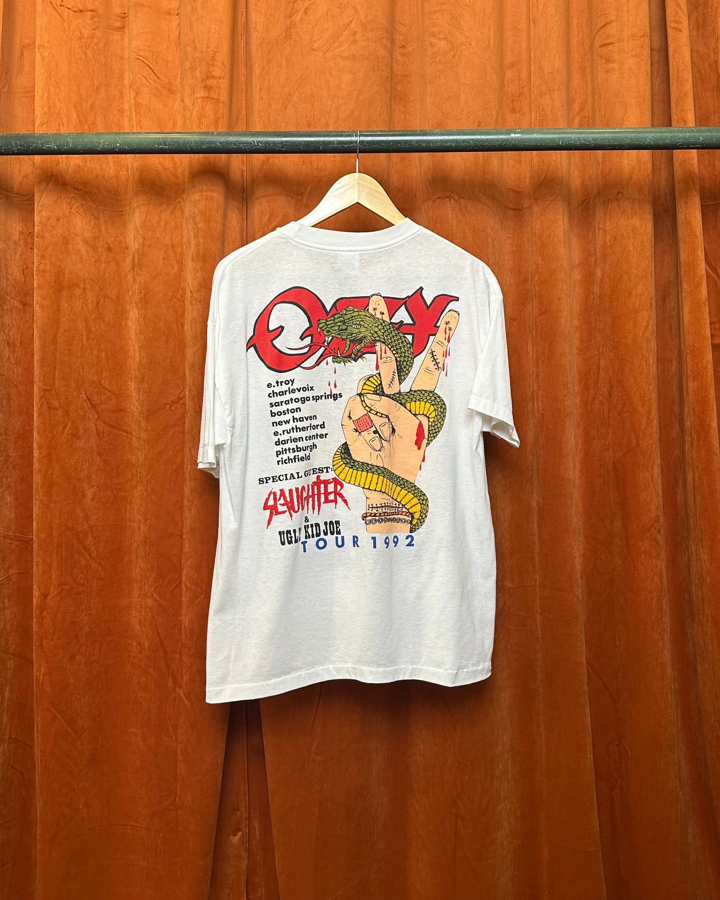 1992 Ozzy Osbourne Tour Lot Tee