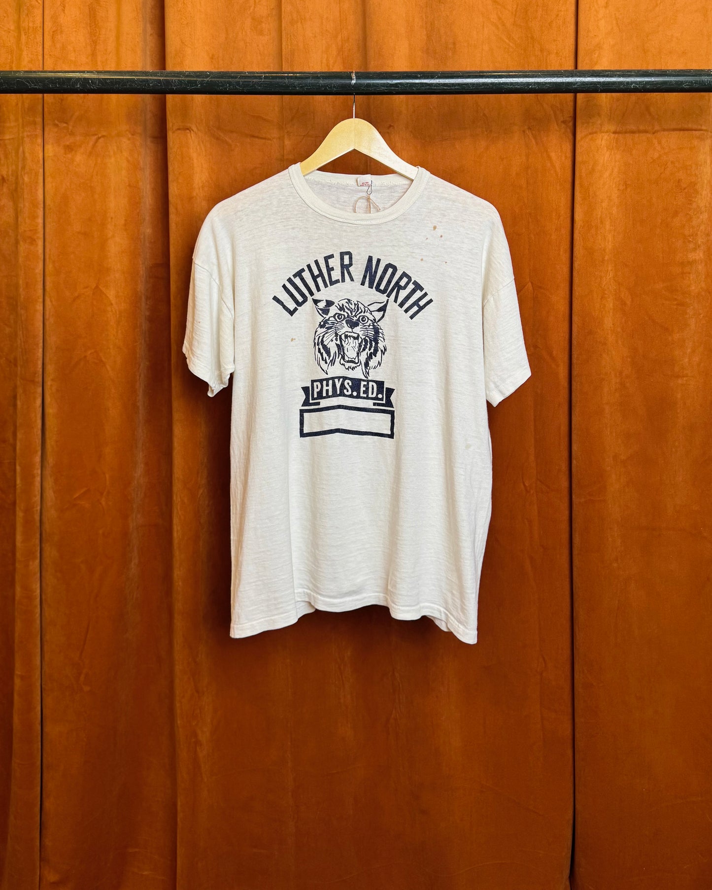 70s Luther North Phys. Ed. Tee