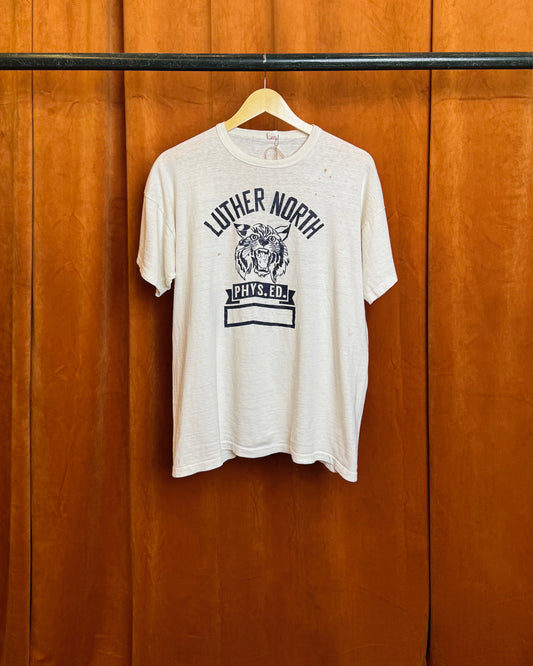 70s Luther North Phys. Ed. Tee
