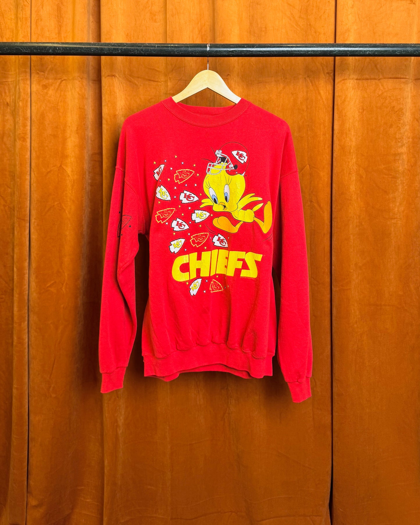 1993 KC Chiefs Tweety Crewneck