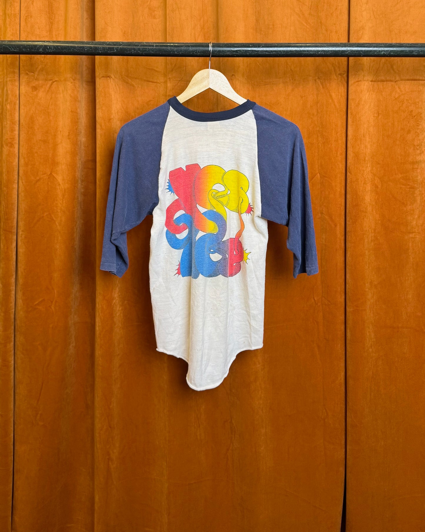 80s Yes Wizard & Dragon Raglan