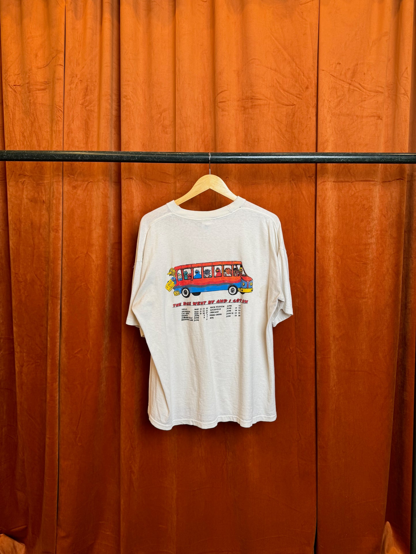 1993 Grateful Dead Tour Sesame St. Lot Tee