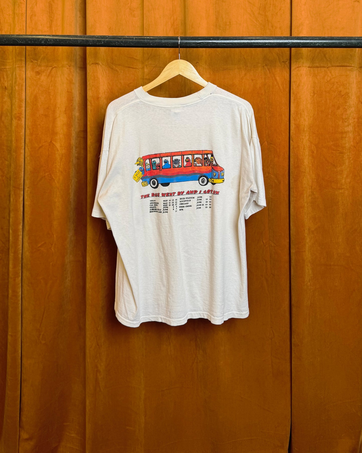 1993 Grateful Dead Tour Sesame St. Lot Tee