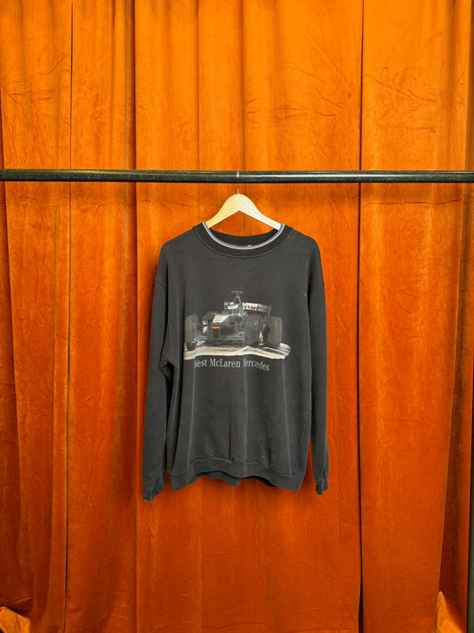 90s Formula 1 West Mclaren Mercedes Crewneck