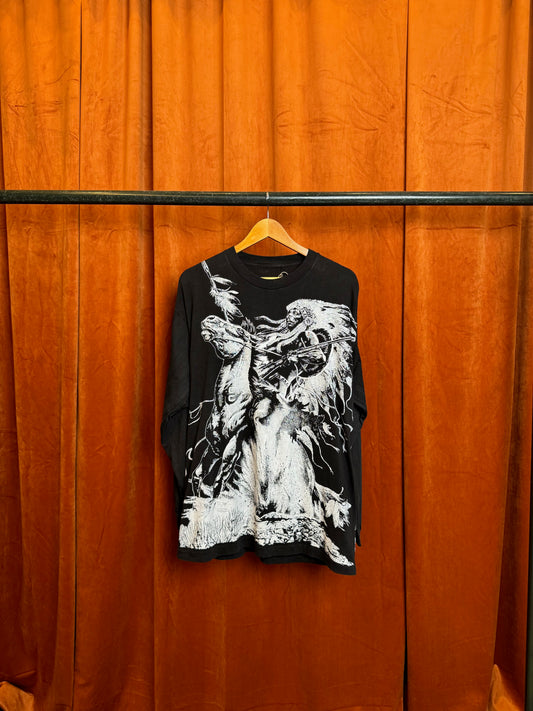 90s Native American Longsleeve AOP