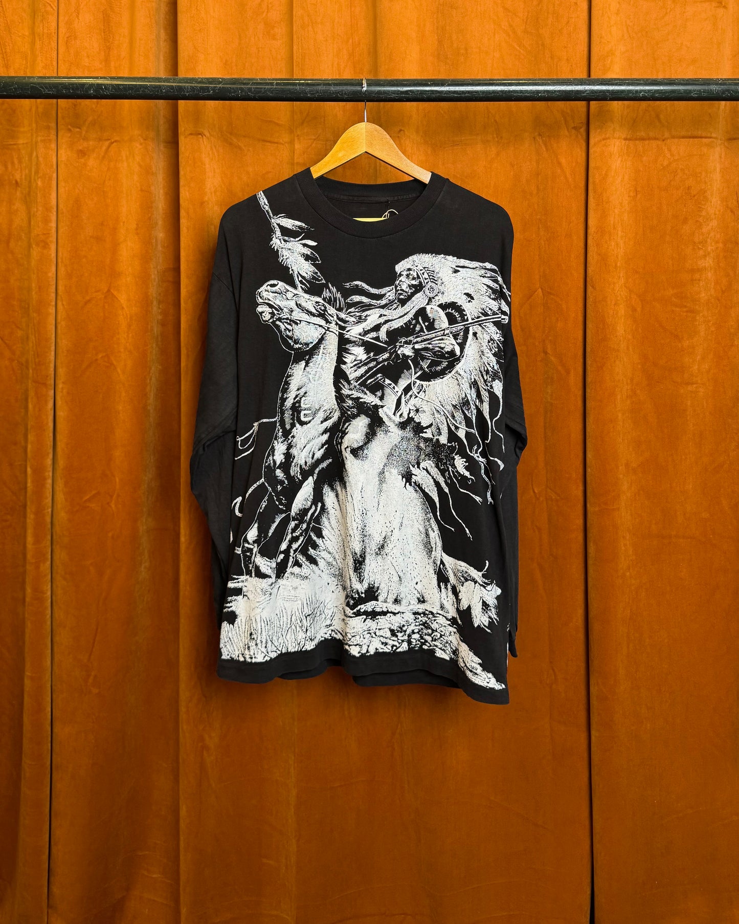 90s Native American Longsleeve AOP