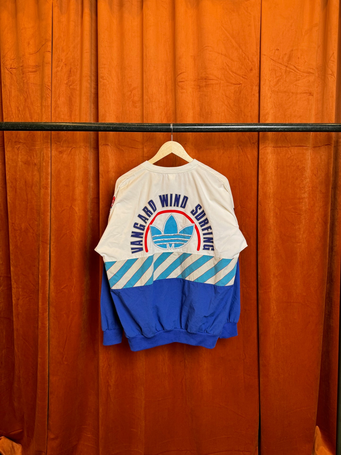 80s Adidas Vanguard Wind Surfing Crewneck