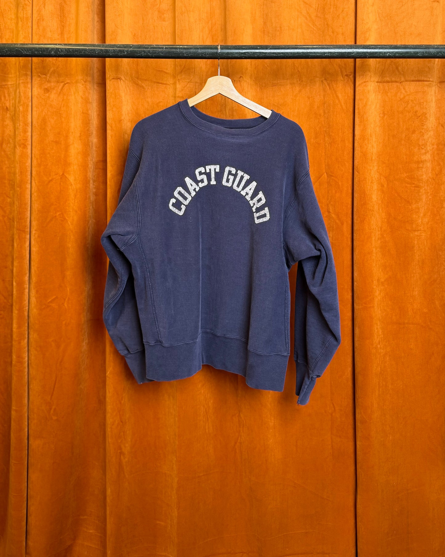 80s Champion Reverseweave 'Coast Guard' Crew Neck
