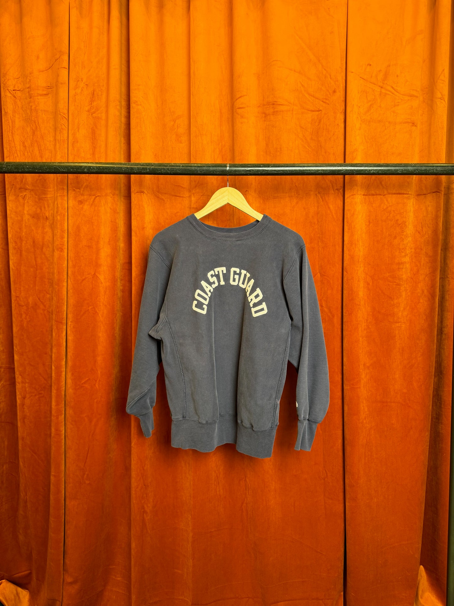90s Champion Reverseweave 'Coast Guard' Crewneck Fade