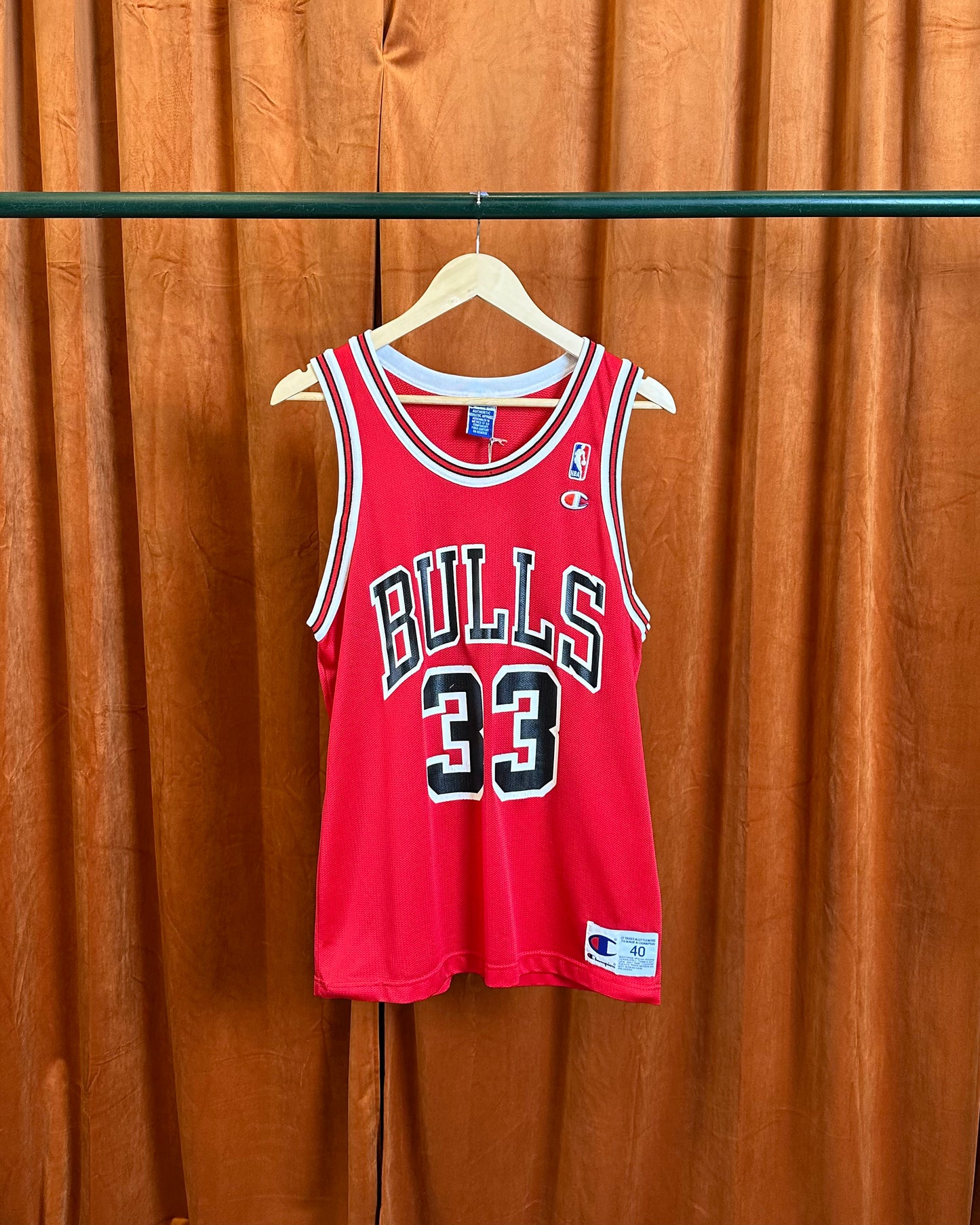 Chicago Bulls Scottie Pippen Champion Jersey