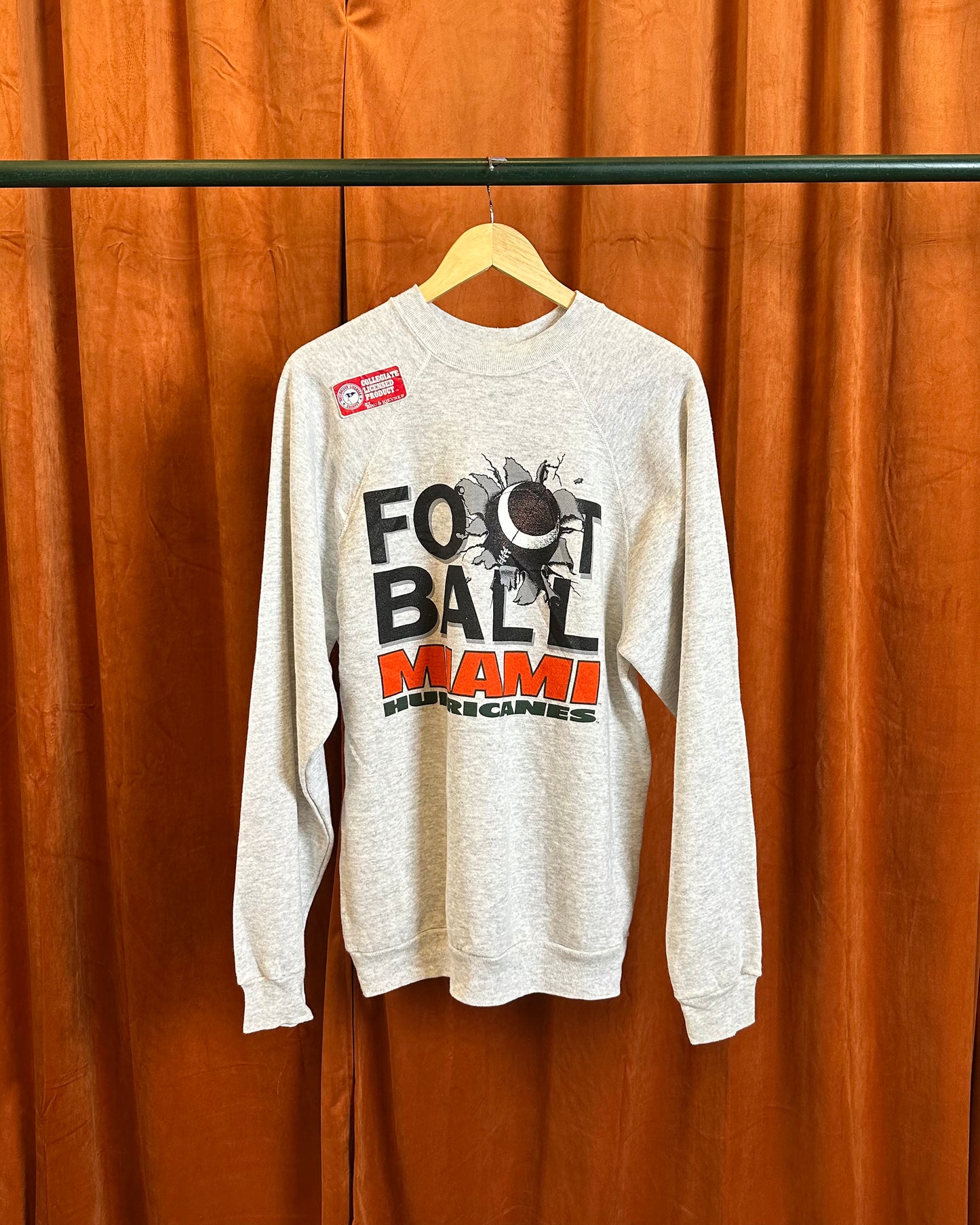 DS Miami Hurricanes FOOTBALL Crewneck