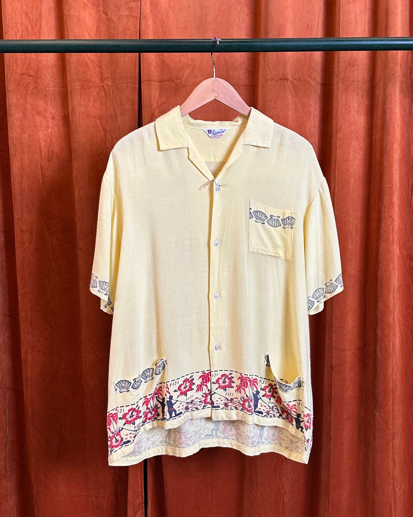 50s Fiji Hawaiian Shirt